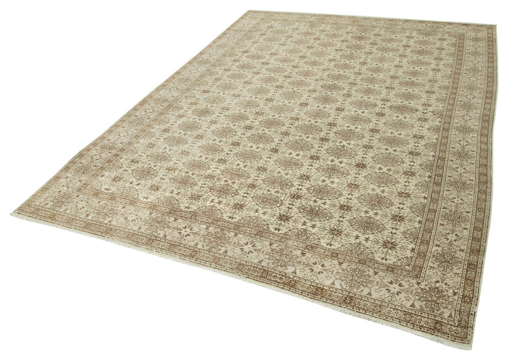 Rug N Carpet - Hand-knotted Turkish 6' 5'' x 9' 9'' Decorative Area Rug
