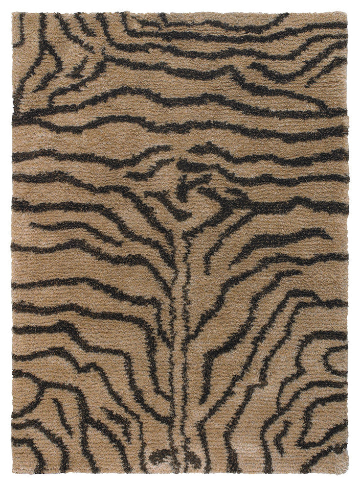 Amazon Contemporary Area Rug, 7'9"x10'6" Rectangle