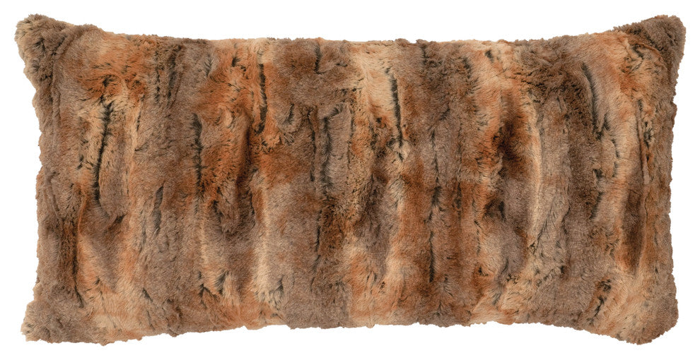 Amber Fox Cuddle Fur - Pillow 14x26