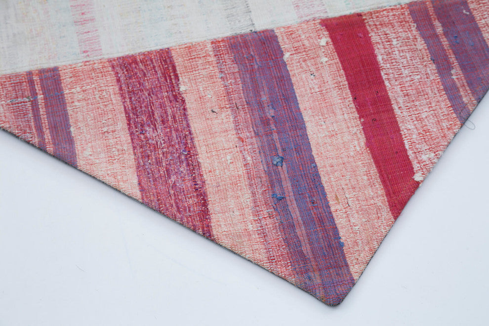 Rug N Carpet - Handmade Anatolian 6' 7'' x 10' 1'' Unique Patchwork Kilim Rug