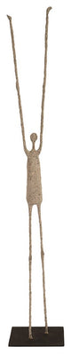 Human Sculpture, Hands Up, Paper Mache