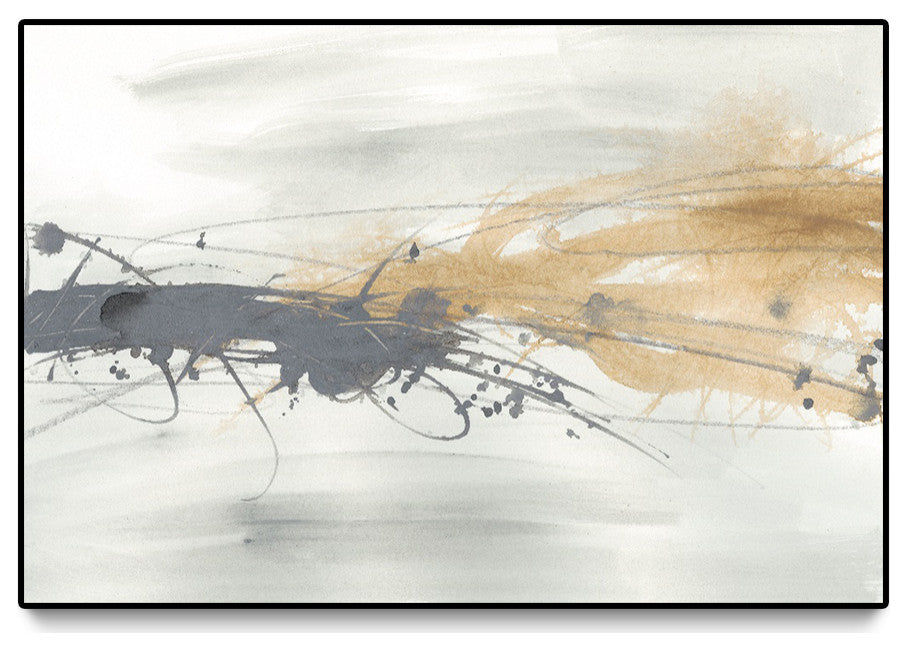 "Kinetic Horizon I" Oversized Framed Canvas, 40" x 60"