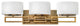 Hinkley Lanza Medium Three Light Vanity, Brushed Bronze
