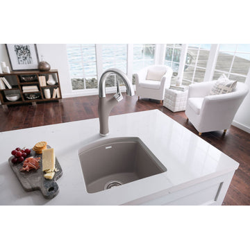 Blanco 440205 Diamond 15" Drop-In or Undermount Single Basin - Cafe Brown