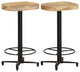 Vidaxl Bar Stools 2-Piece 26" Solid Mango Wood