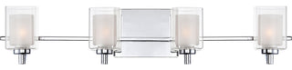 Quoizel KLT8604CLED Four Light Bath Fixture Kolt Polished Chrome