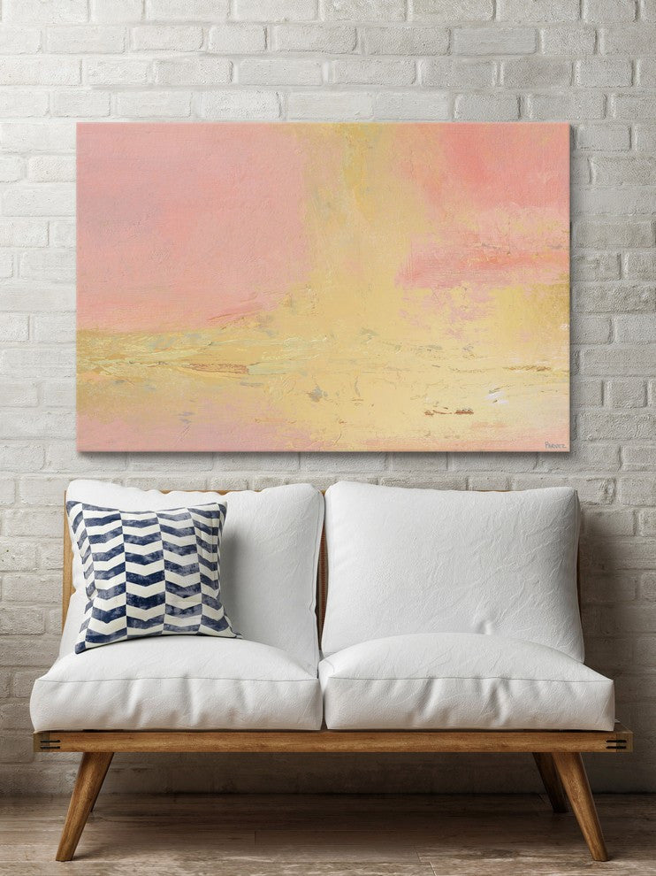 "A Vast of Sunrise" Painting Print on Wrapped Canvas, 60"x40"