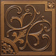 Antique Gold 3D Ceiling Panels, 2'x2', 100 Sq Ft, Pack of 25