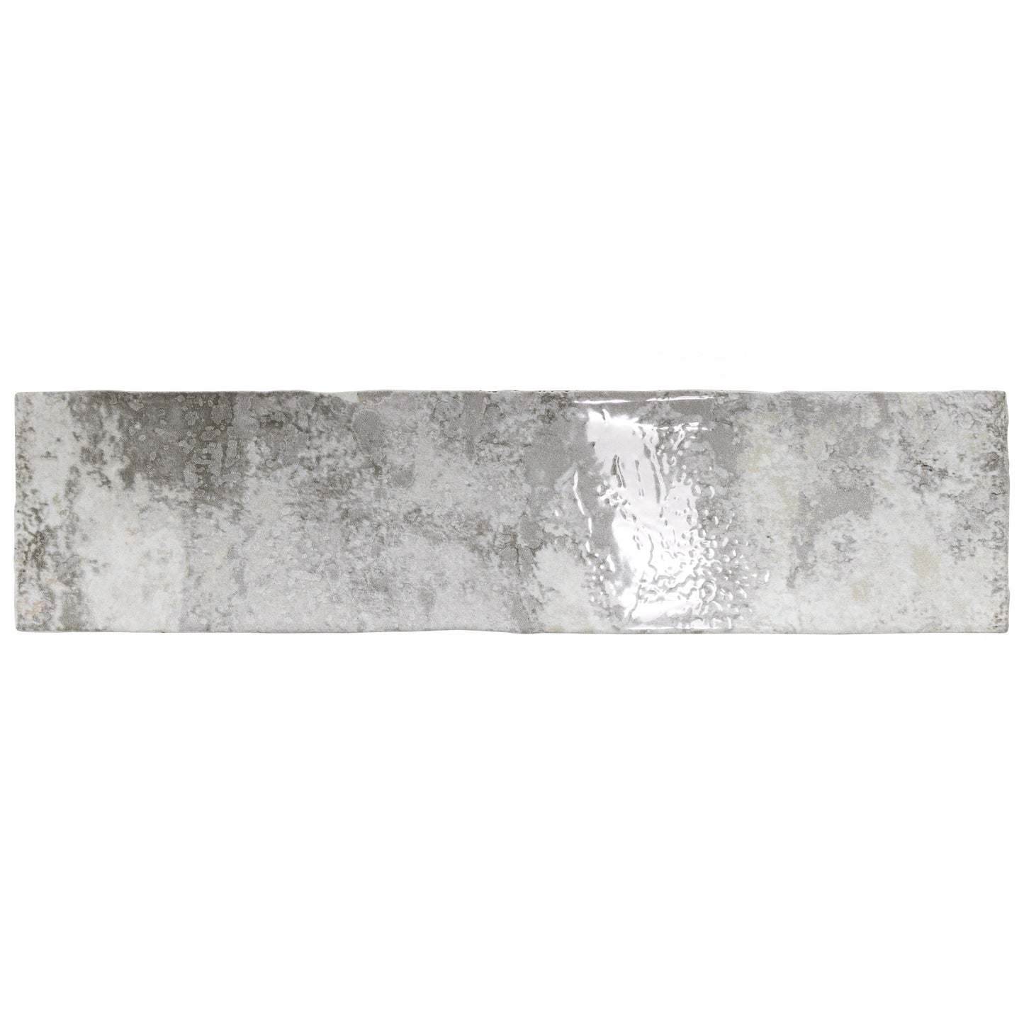 Biarritz 3" x 11-7/8" Ceramic Wall Tile, Grey