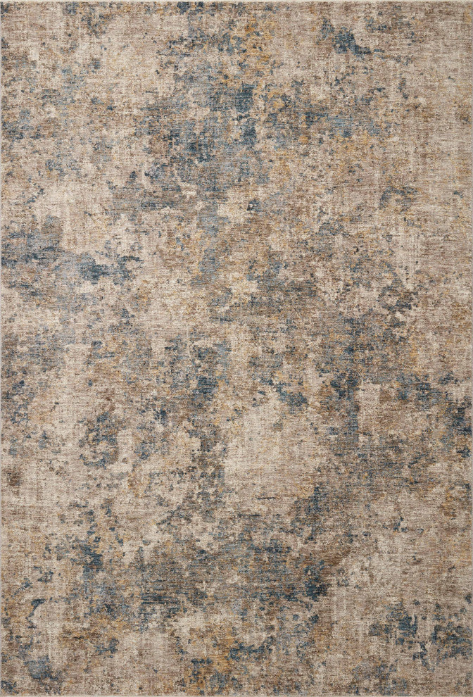 Loloi Gaia Taupe / Denim 5' x 7'-8" Area Rug