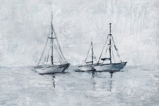 "Sails Down" Painting Print on Wrapped Canvas, 36x24