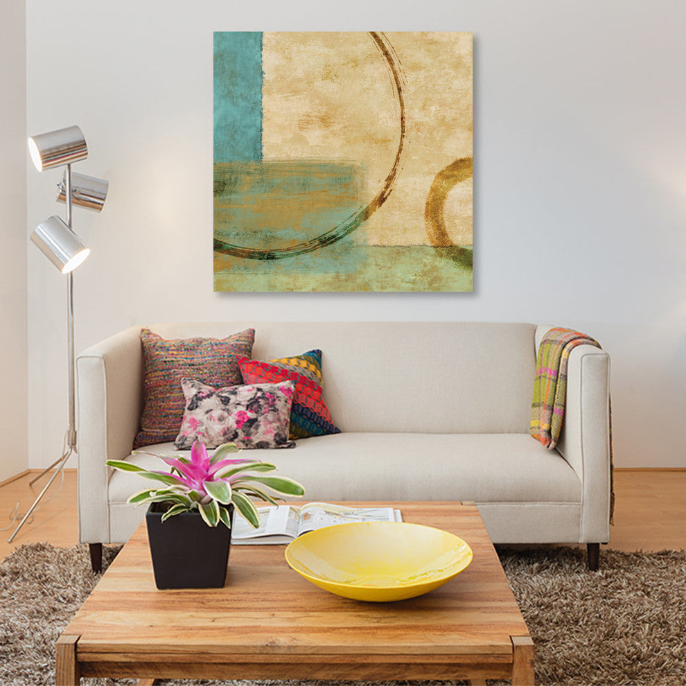 "Relativity I" by Brent Nelson, Canvas Print, 37"x37"