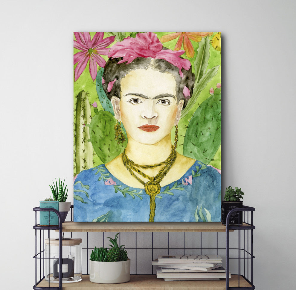 "Frida Kahlo II" Gallery-Wrapped Canvas Wall Art, 16"x20"