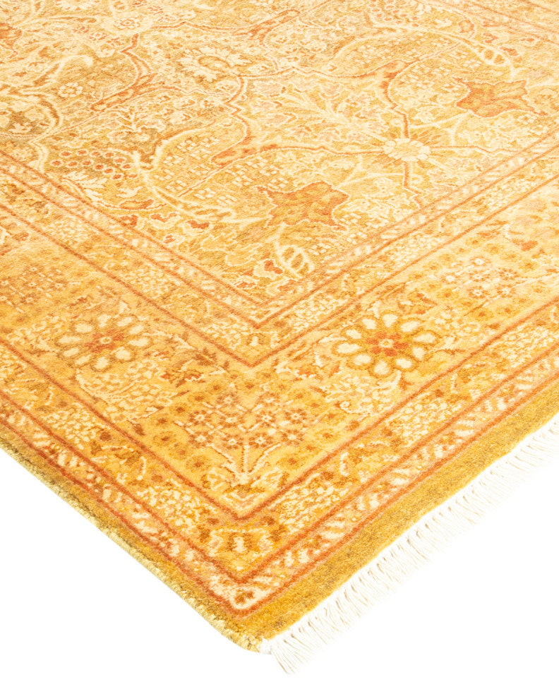 Mogul, One-of-a-Kind Hand-Knotted Area Rug Green, 3' 0 x 8' 0