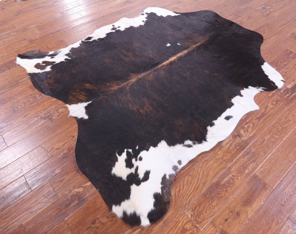 7' 0" X 6' 3" Natural Cowhide Rug C2407