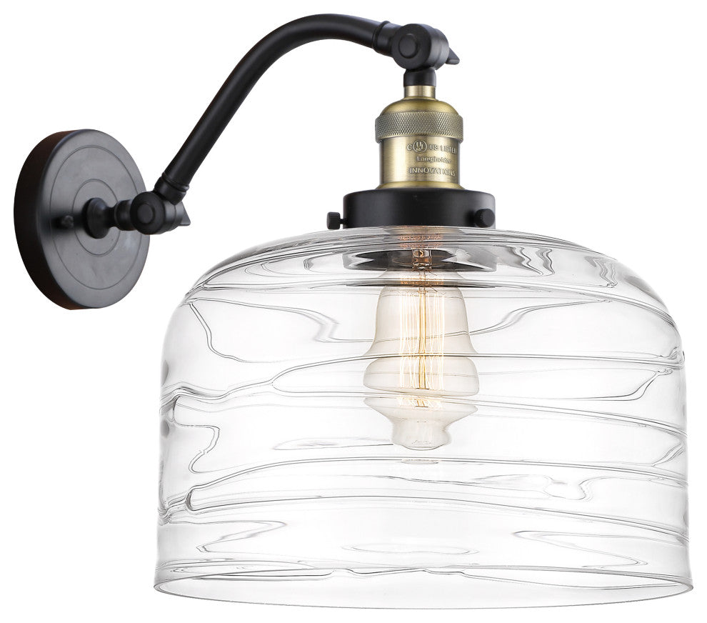 Innovations 515-1W-BAB-G713-L-LED 1-Light Sconce, Black Antique Brass