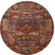 Ahgly Company Indoor Round Traditional Area Rugs, 4' Round