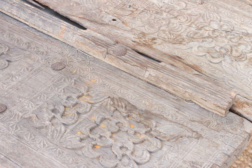 Rare Swat Valley Carved Coffee Table