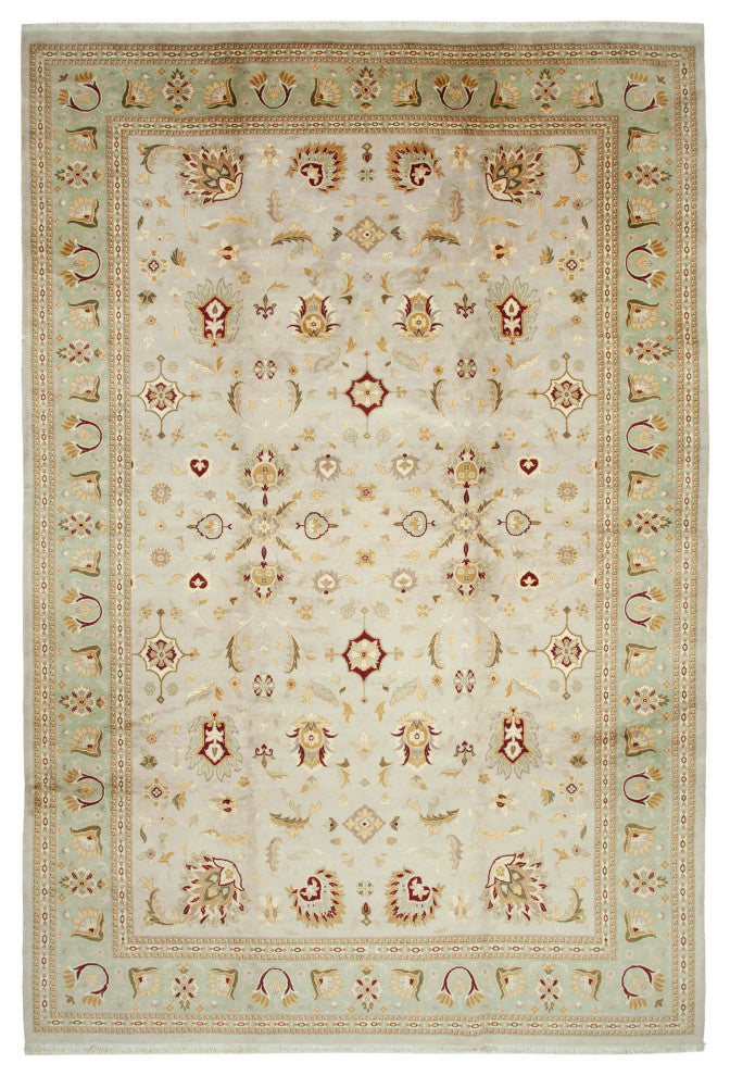 Rug N Carpet - Hand-Knotted Oriental 12' 2" x 18' 1" Oversize Oushak Area Rug
