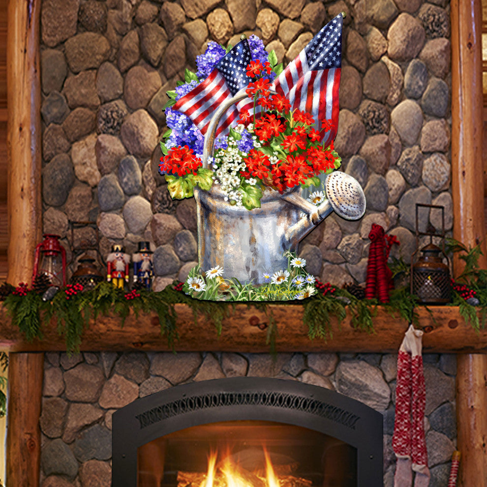 Celebrating the American Freedom Wall and Door Hanger by Dona Gelsinger
