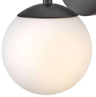 Lark Julep Bathroom Vanity Light, Black, 1 Light