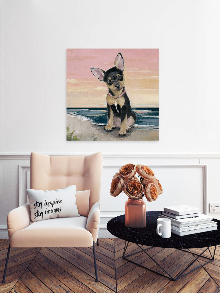 "Booker Is Amazed" Painting Print on Wrapped Canvas, 24x24