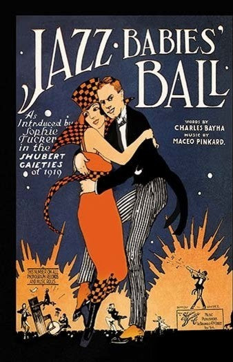 "Jazz Babies' Ball" Artwork, 24"x36", Fine Art Giclee Print