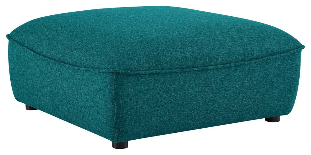Comprise Sectional Sofa Ottoman-Teal