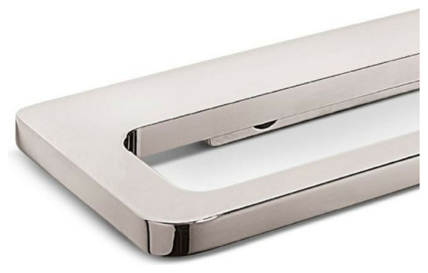Dezi Simpliciti Quadruple Robe Hook, Polished Nickel