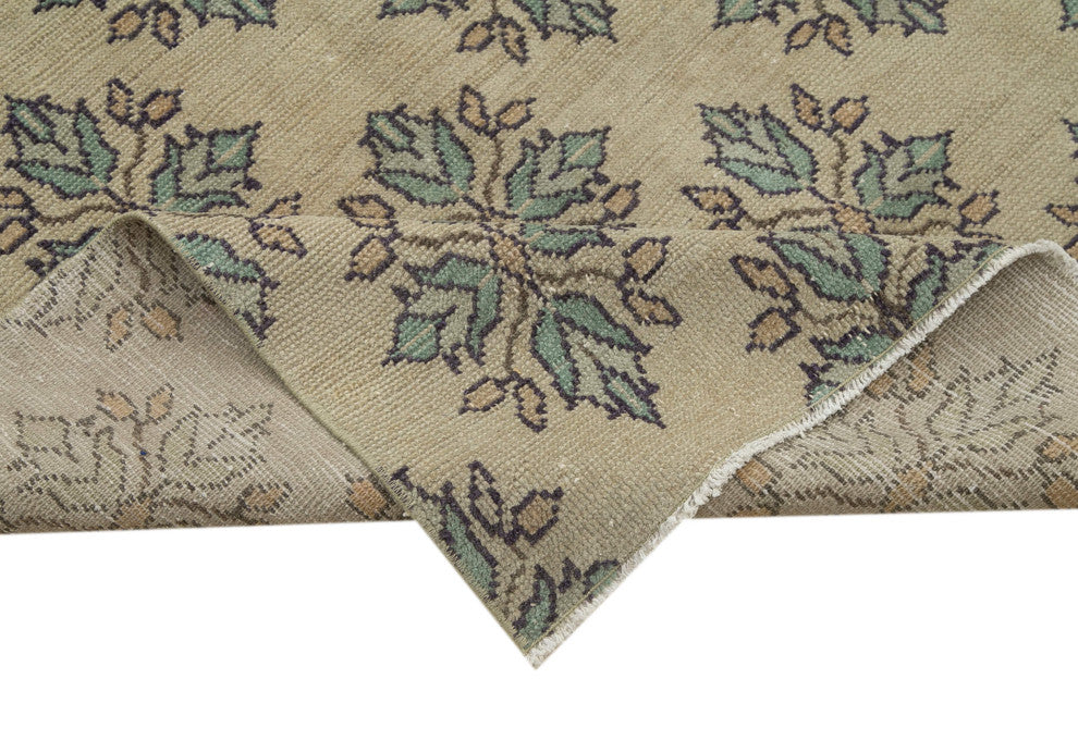 Rug N Carpet - Handwoven Oriental 7' 0'' x 9' 4'' Unique Vintage Rug