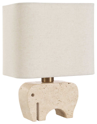 Uttermost Tusk Travertine Accent Lamp