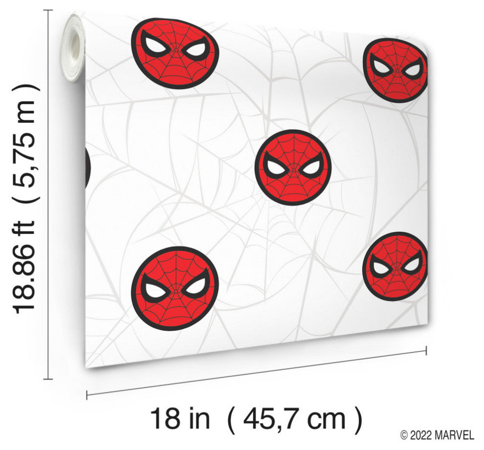 Spider-Man Icon Peel And Stick Wallpaper