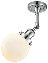 Innovations Lighting 201F-Pc-G201-6-Led 1 Light Dimmable Led Semi-Flush Mount