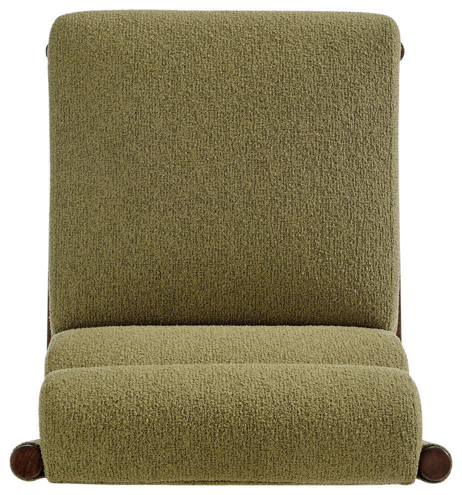 Micah Dining Side Chair, Palladian Green, Fabric