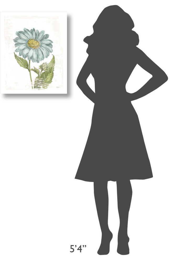 "Bloemen Boek II on White" Digital Paper Print by Sue Schlabach, 18"x22"