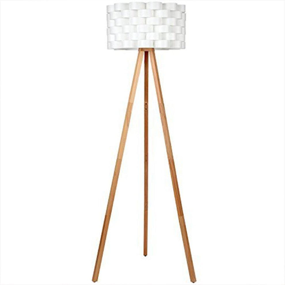 Brightech Bijou LED Tripod Floor Lamp Contemporary Design for Modern Living Room