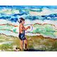 Betsy Drake Boy & Surf Door Mat 30x50