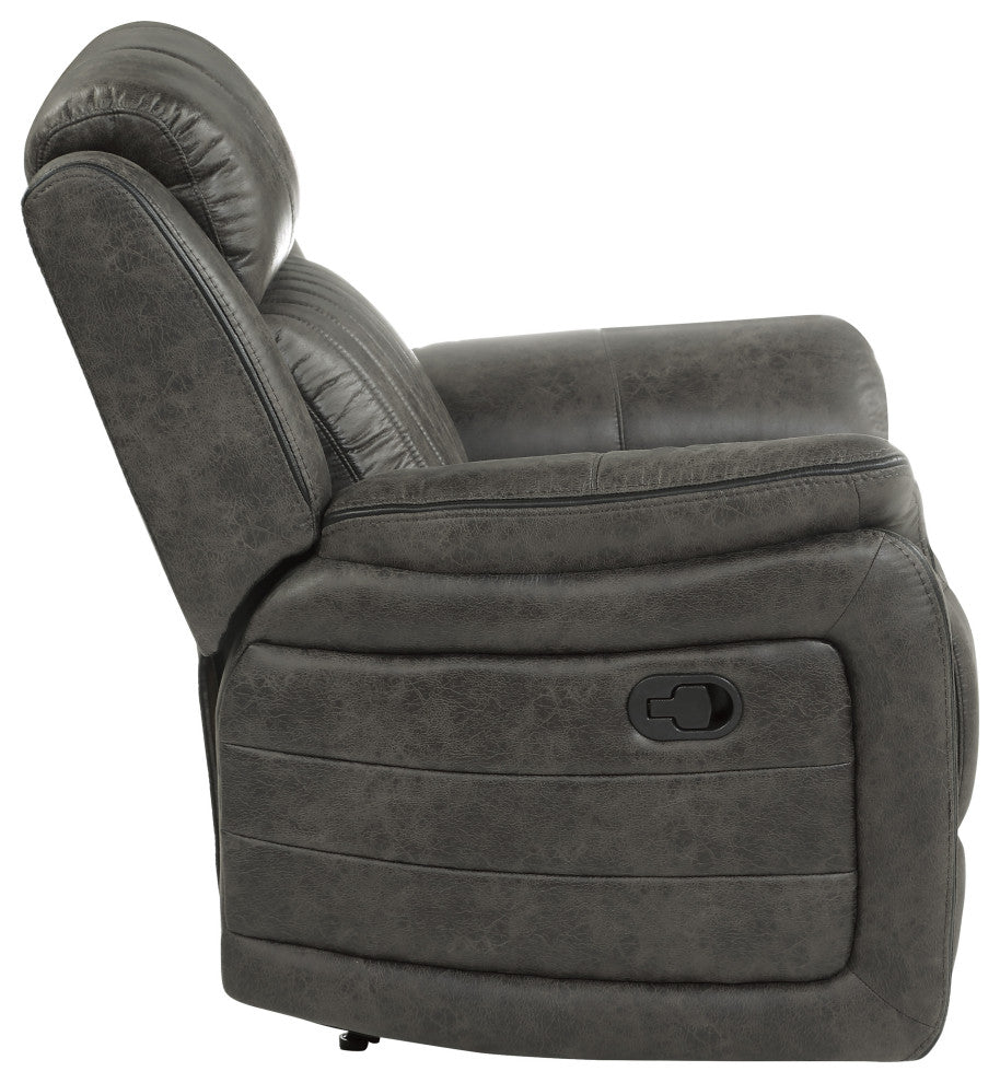 Spivey Manual Reclining Sofa Collection, Double Reclining Loveseat