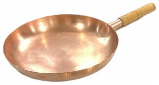 10x1.5" Round Plain Copper Pan with Spatula
