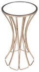 Butler Faruh Metal and Mirror End Table