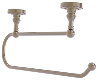 Dottingham Under Cabinet Paper Towel Holder, Antique Pewter