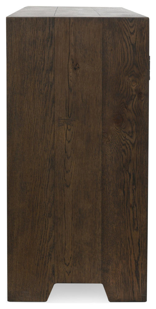 Troy 72" Reclaimed Oak Sideboard in Brown by Kosas Home
