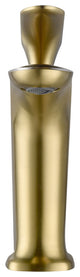 Brianna 7" Single Hole Bathroom Sink Faucet, Brushed Gold