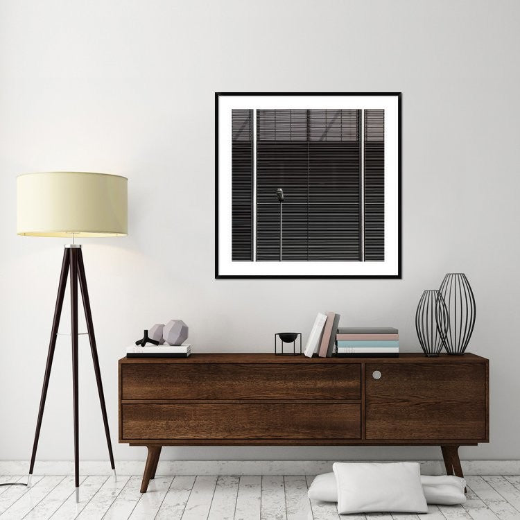 "Blinded" Framed Digital Print by Gilbert Claes, 44x44"