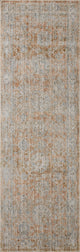 Jean Stoffer x Loloi Katherine Terracotta / Smoke 3'-6" x 5'-6" Accent Rug
