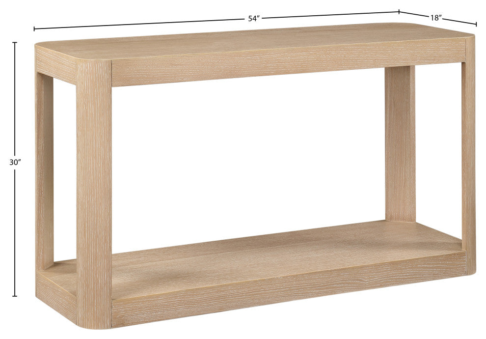 Reeves Table, Black, Coffee Table, Natural, Console Table