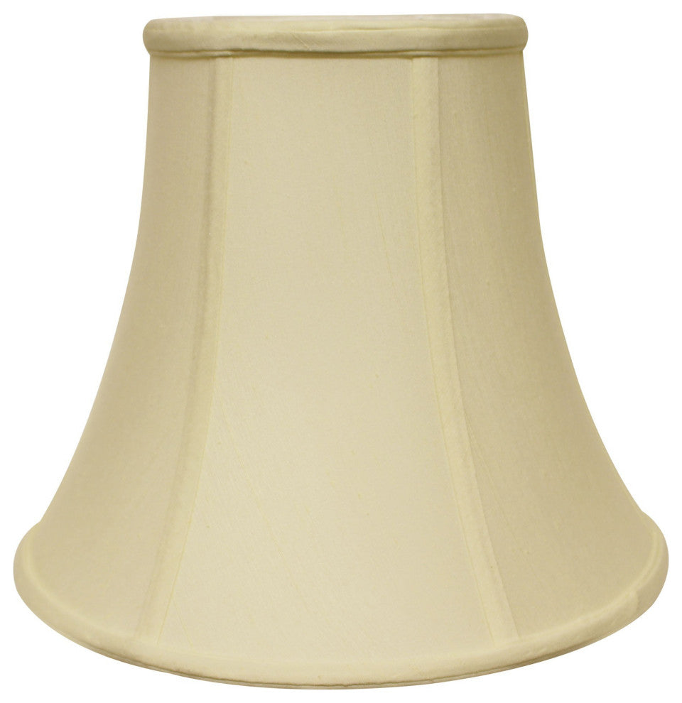 16" Ivory Premium Bell Monay Shantung Lampshade