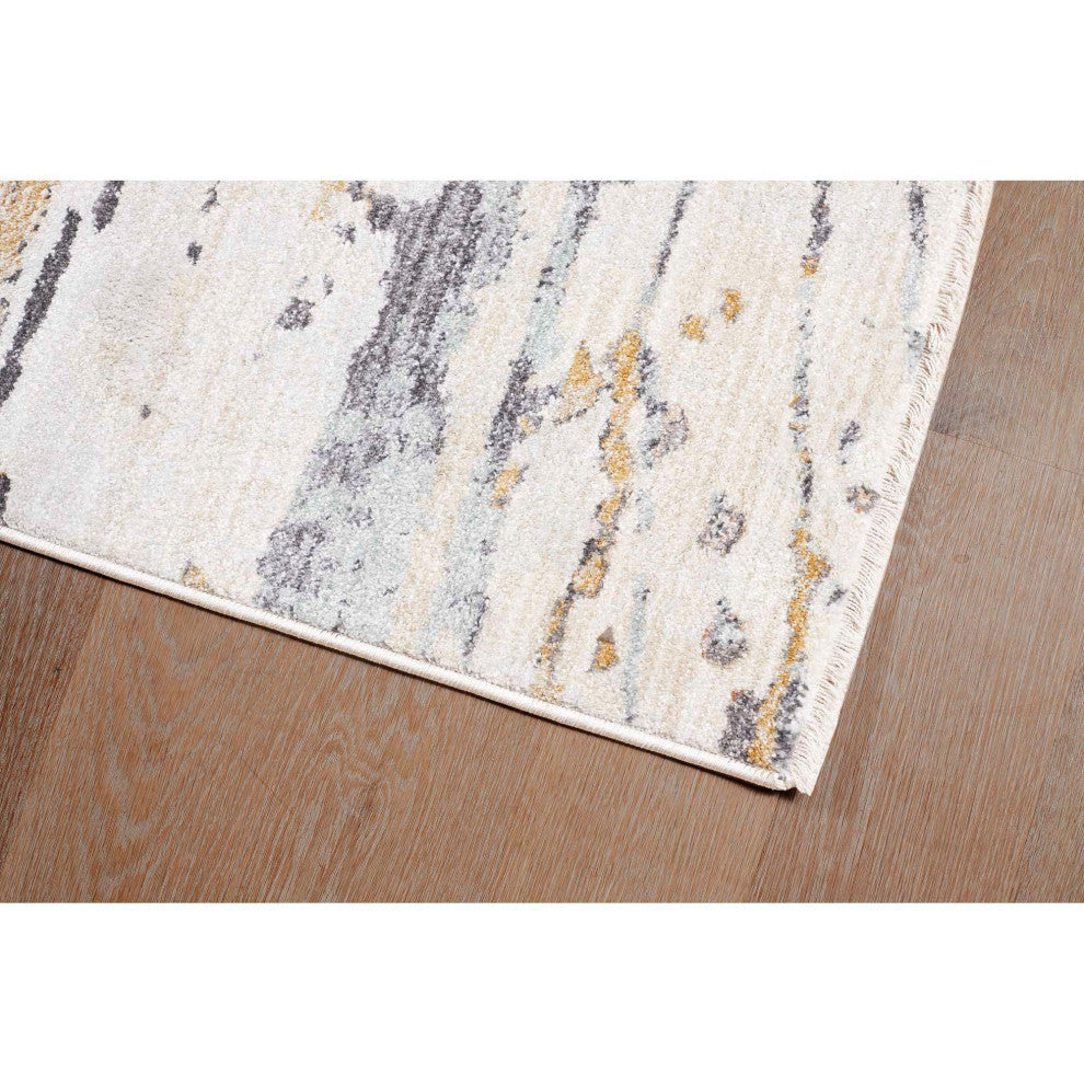 Umbria Brushstrokes Area Rug - Multi, 2'x3'
