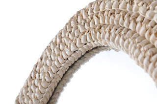 Elegant Lighting MR4C2442 Marlowe 24"W x 42"H Oval Flat Medium - Linen White