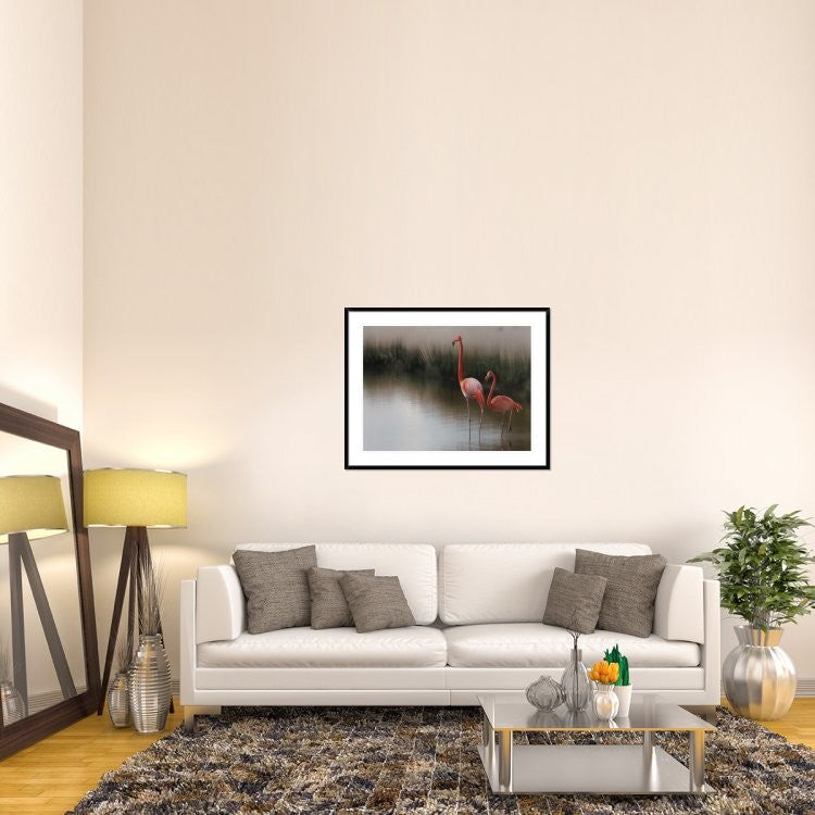 "Untitled" Framed Digital Print by Anna Cseresnjes, 44x35"